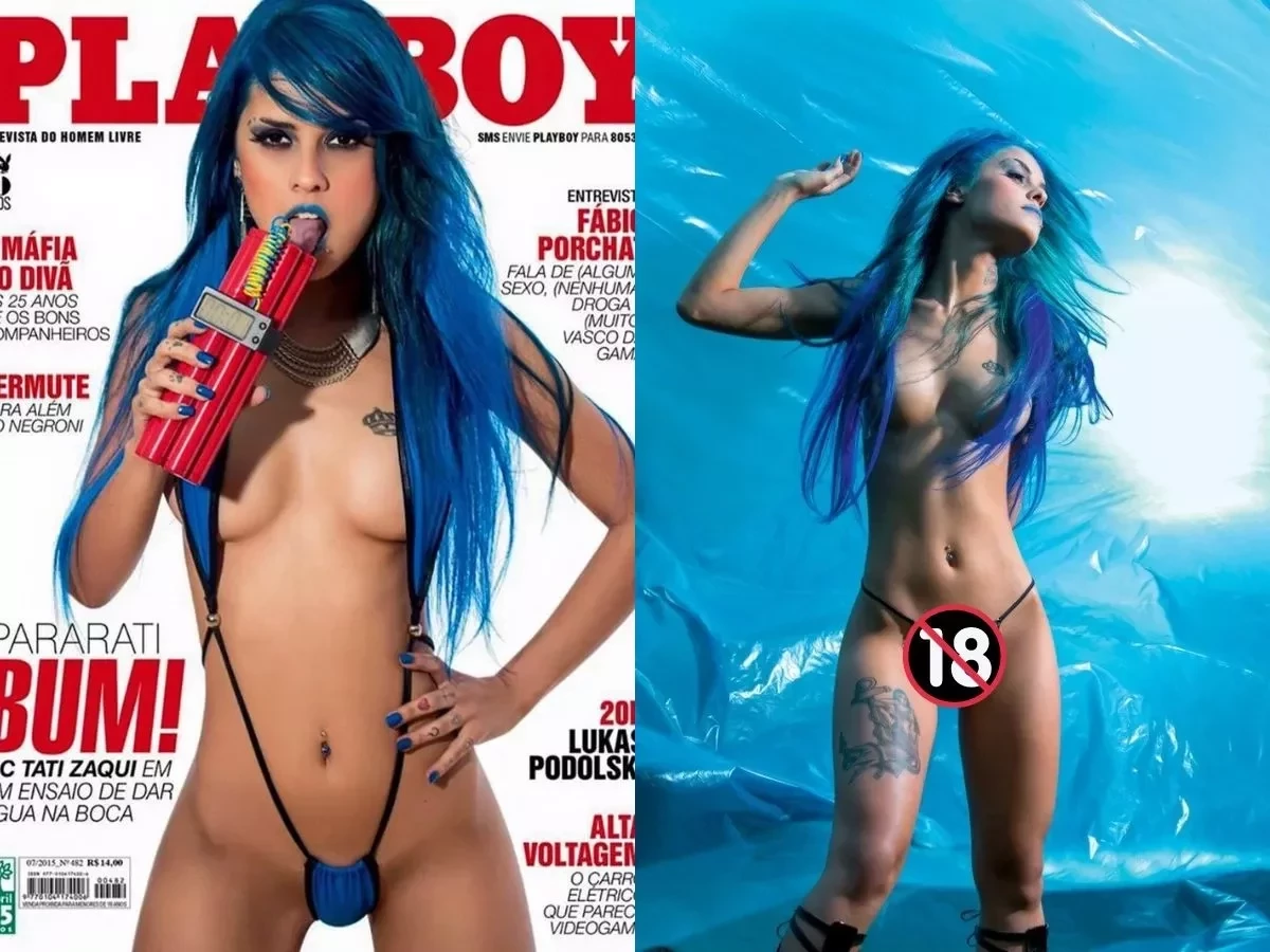 5 vezes em que Tati Zaqui, de "A Fazenda", posou como veio ao mundo - imagem 102062