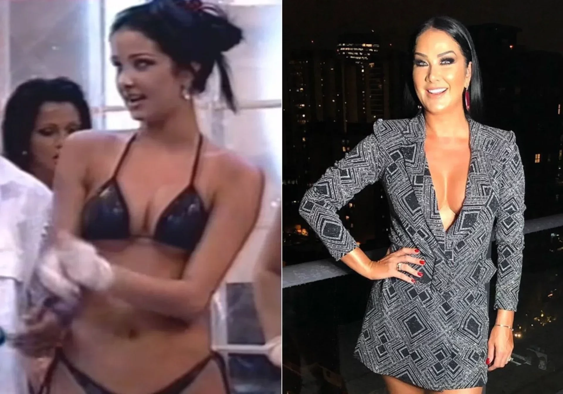 Antes e Depois: Solange Gomes e outras musas que foram da banheira do Gugu - imagem 102500