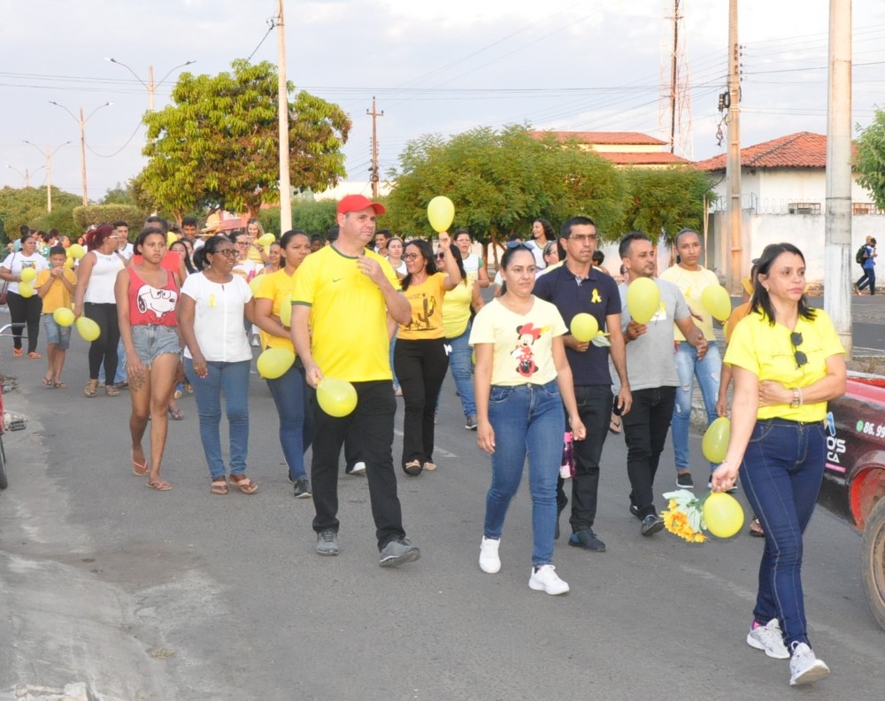Hugo Napoleão realiza caminhada em alusão ao Setembro Amarelo - Imagem 12