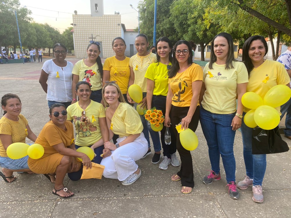 Hugo Napoleão realiza caminhada em alusão ao Setembro Amarelo - Imagem 3
