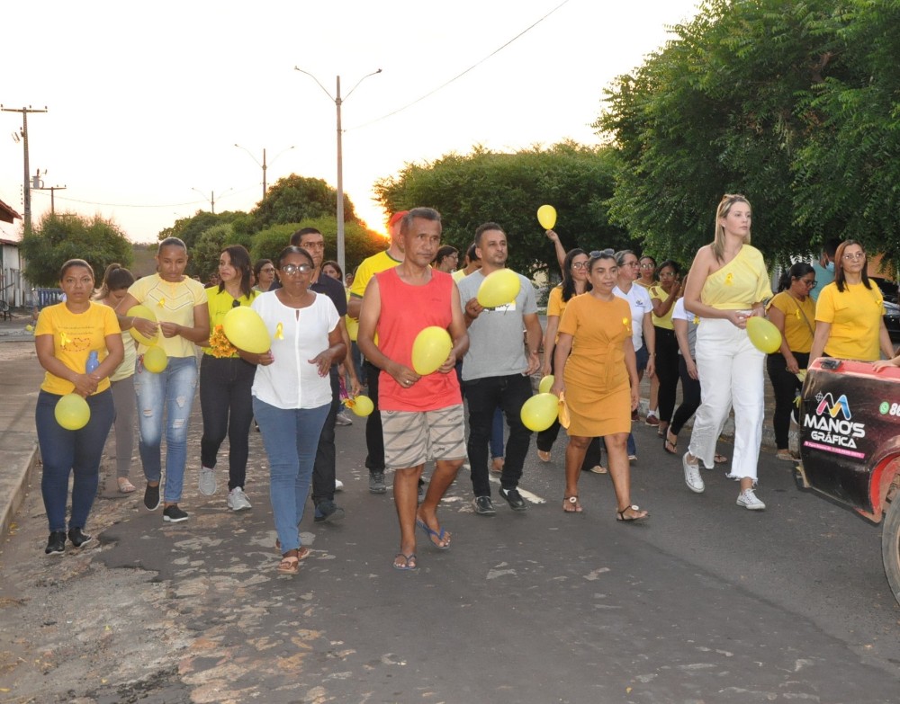 Hugo Napoleão realiza caminhada em alusão ao Setembro Amarelo - Imagem 5