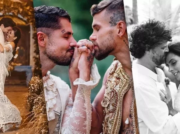 2022 é o ano do amor? Veja quais os famosos que já se casaram neste ano