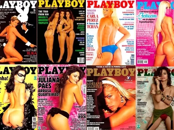 Cinco capas que fizeram história na revista Playboy Brasil. Veja as famosas