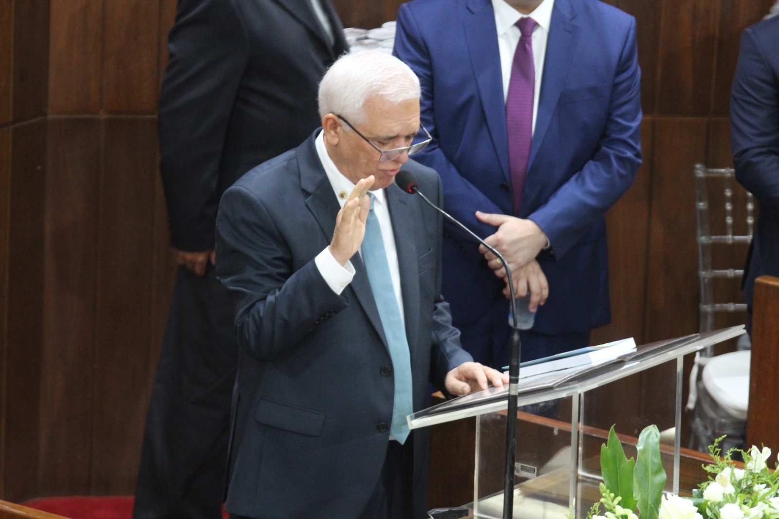 Themistocles Filho discursa no plenário da Alepi (Foto: Raíssa Morais/ Meio Norte)