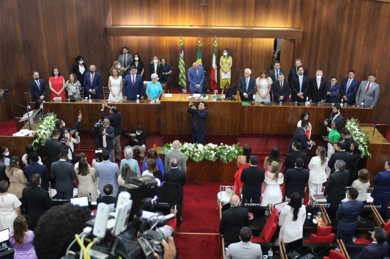 Rafael Fonteles e Themistocles Filho são empossados (Foto: Raíssa Morais/ Rede Meio Norte)