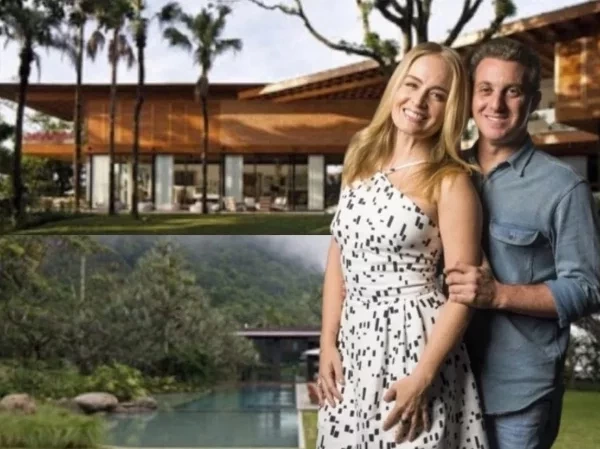 Conheça em detalhes, a mansão faraônica, luxuosa de Angélica e Luciano Huck