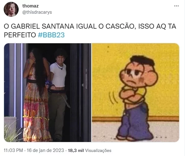  Gabriel Santana e Cascão