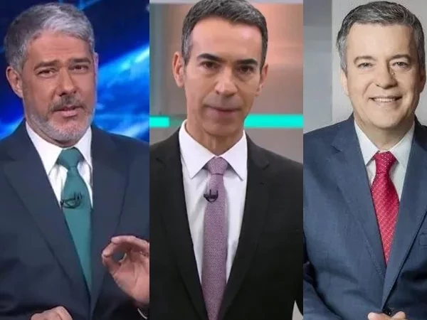Além de Bonner e Trali! Se surpreenda com o salário dos âncoras na Globo 