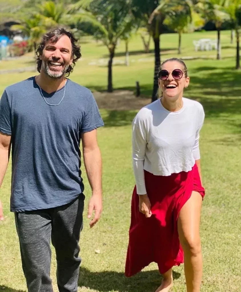 Ingrid Guimarães e Marcelo Faria
