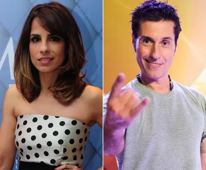 Maria Ribeiro e Dinho Ouro Preto 