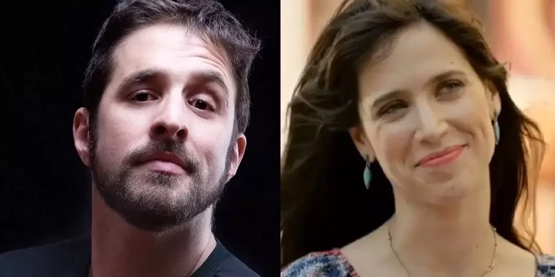 Mel Lisboa e Rafinha Bastos