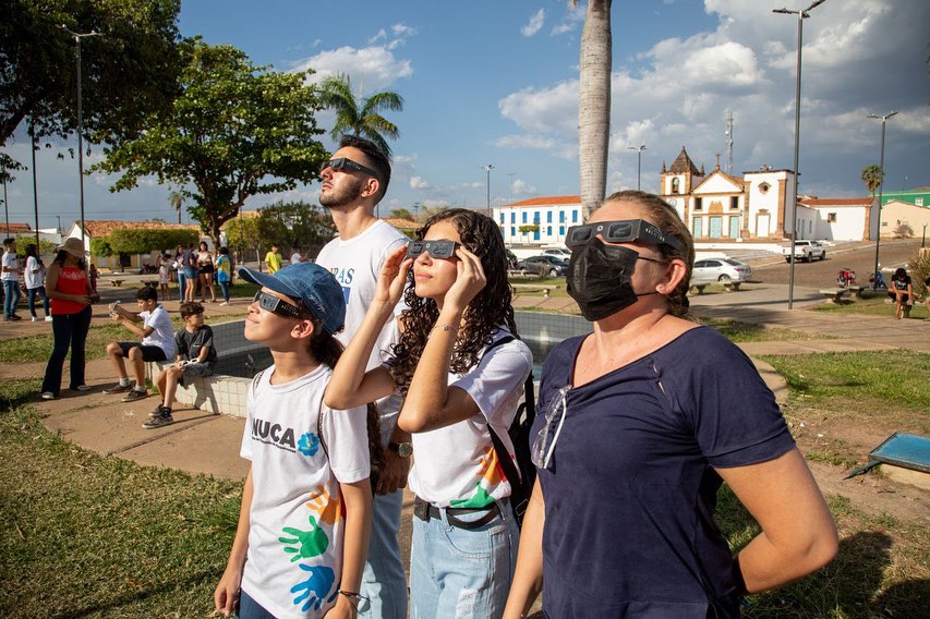 Eclipse solar anular é alvo de estudos da Educação Municipal em Oeiras - Imagem 1