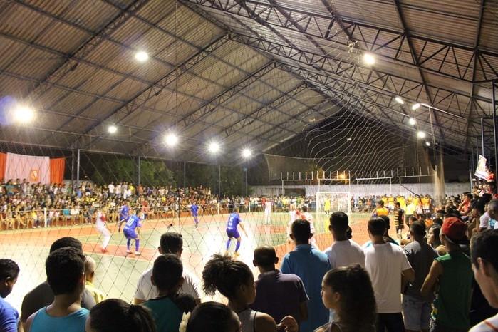 Ginásio  Mestre Eva lotado na última edição