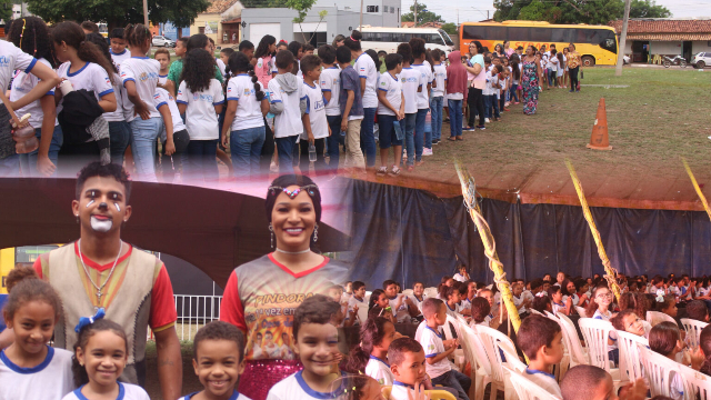 Alegria e Educação: Prefeitura de Uruçuí Leva Alegria às Escolas com Circo 