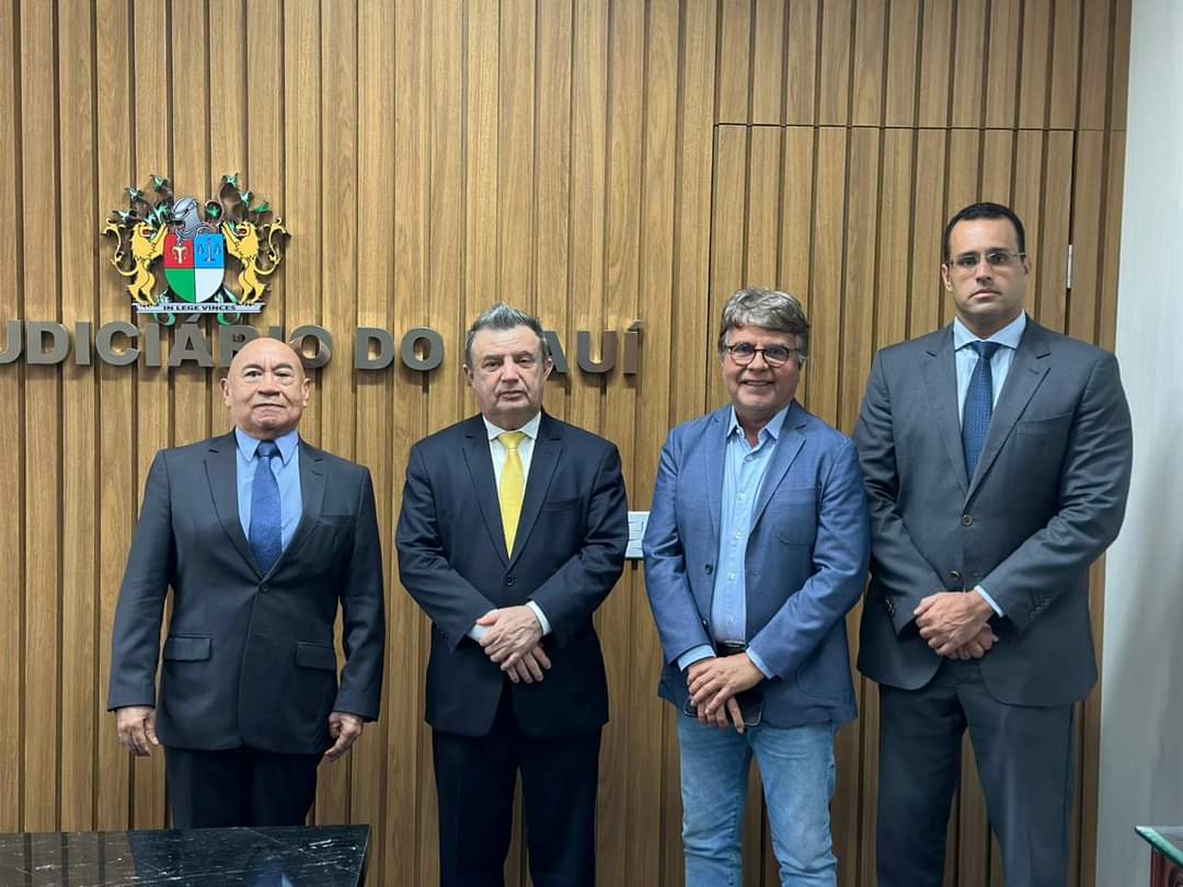 Reunião no TJ PI trata sobre construção do novo fórum em Monsenhor Gil - Imagem 1
