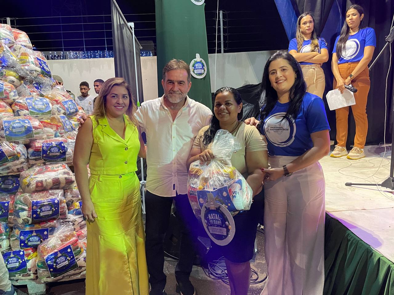 Prefeitura entrega 1.400 cestas básicas a famílias vulneráveis em Oeiras - Imagem 1