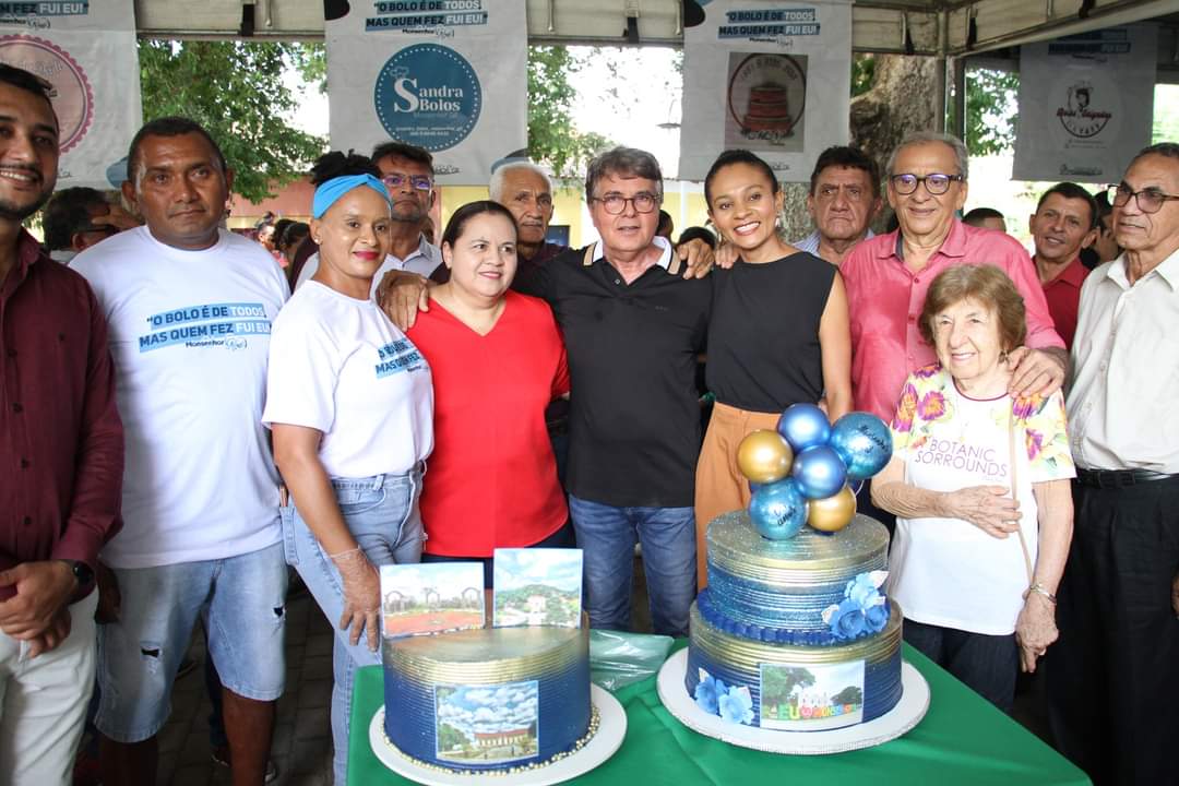 Os 10 Bolos do aniversário de 60 anos de Monsenhor Gil Piauí  - Imagem 1
