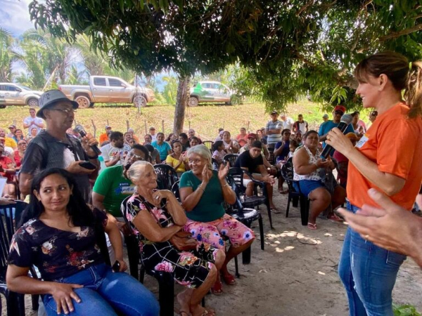 Projeto “Prefeita mais perto de você continua visitando as comunidades