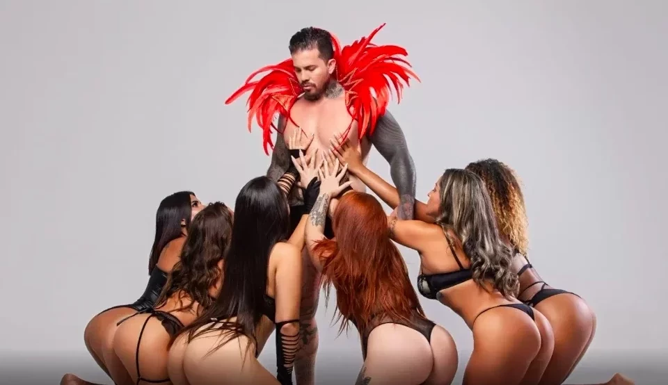 Modelo e influenciador 