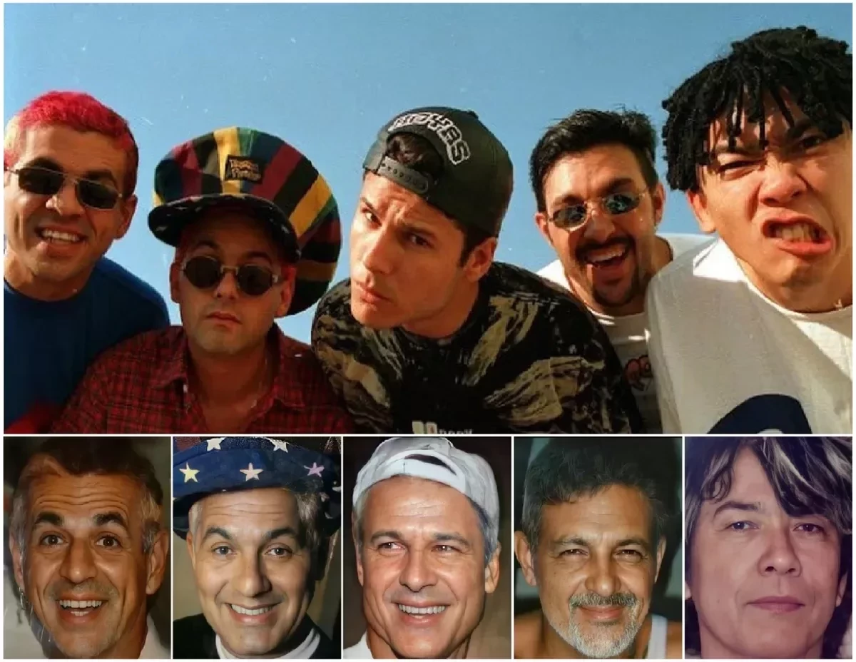 Artista mostra como seriam os rostos dos Mamonas Assassinas, no dia de hoje - imagem 116552