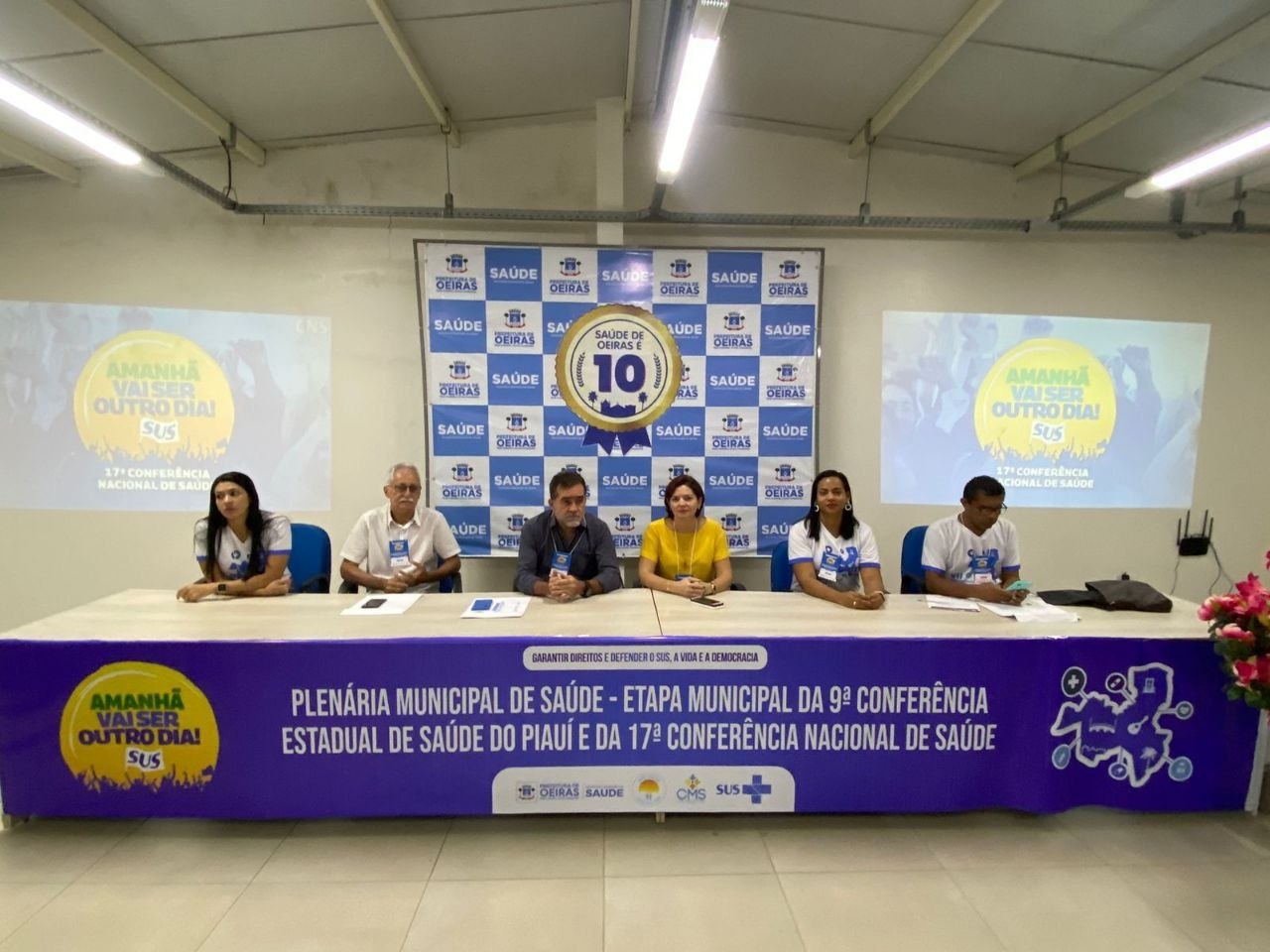 Oeiras debate fortalecimento do SUS na Plenária Municipal de Saúde