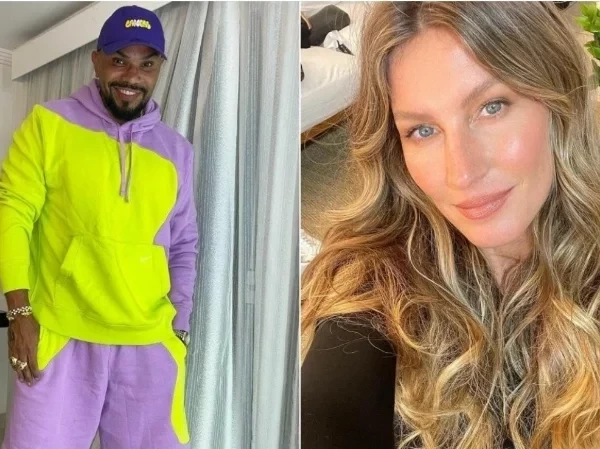 Confira as histórias do cantor Naldo Benny: Chris Brown e  Gisele Bündchen