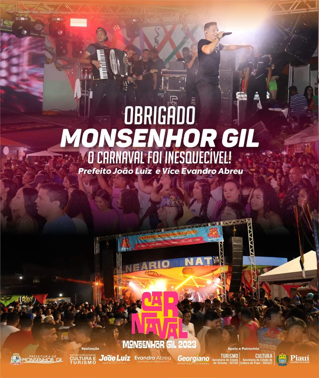 Carnaval de Monsenhor Gil se consolida pela organização e segurança - Imagem 2