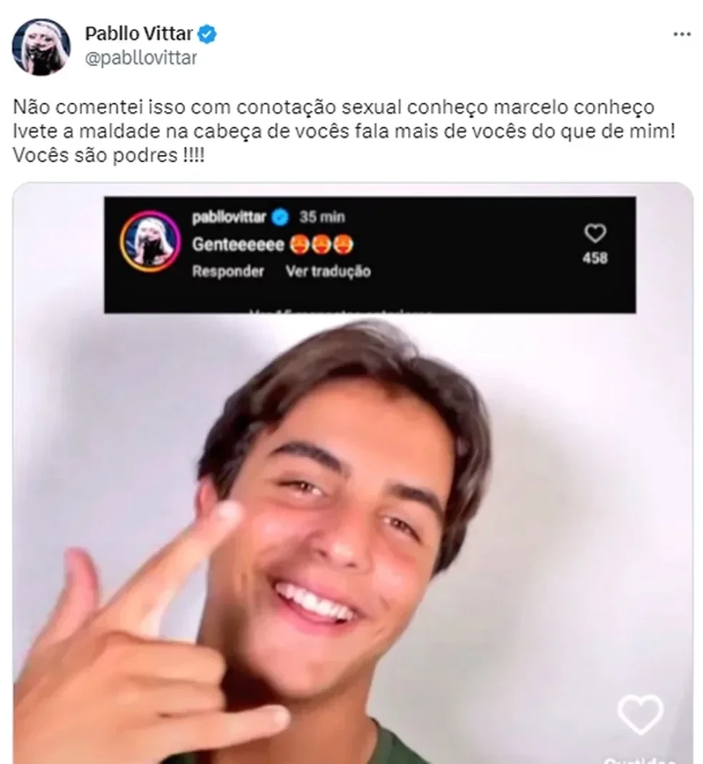 Sem conotação sexual