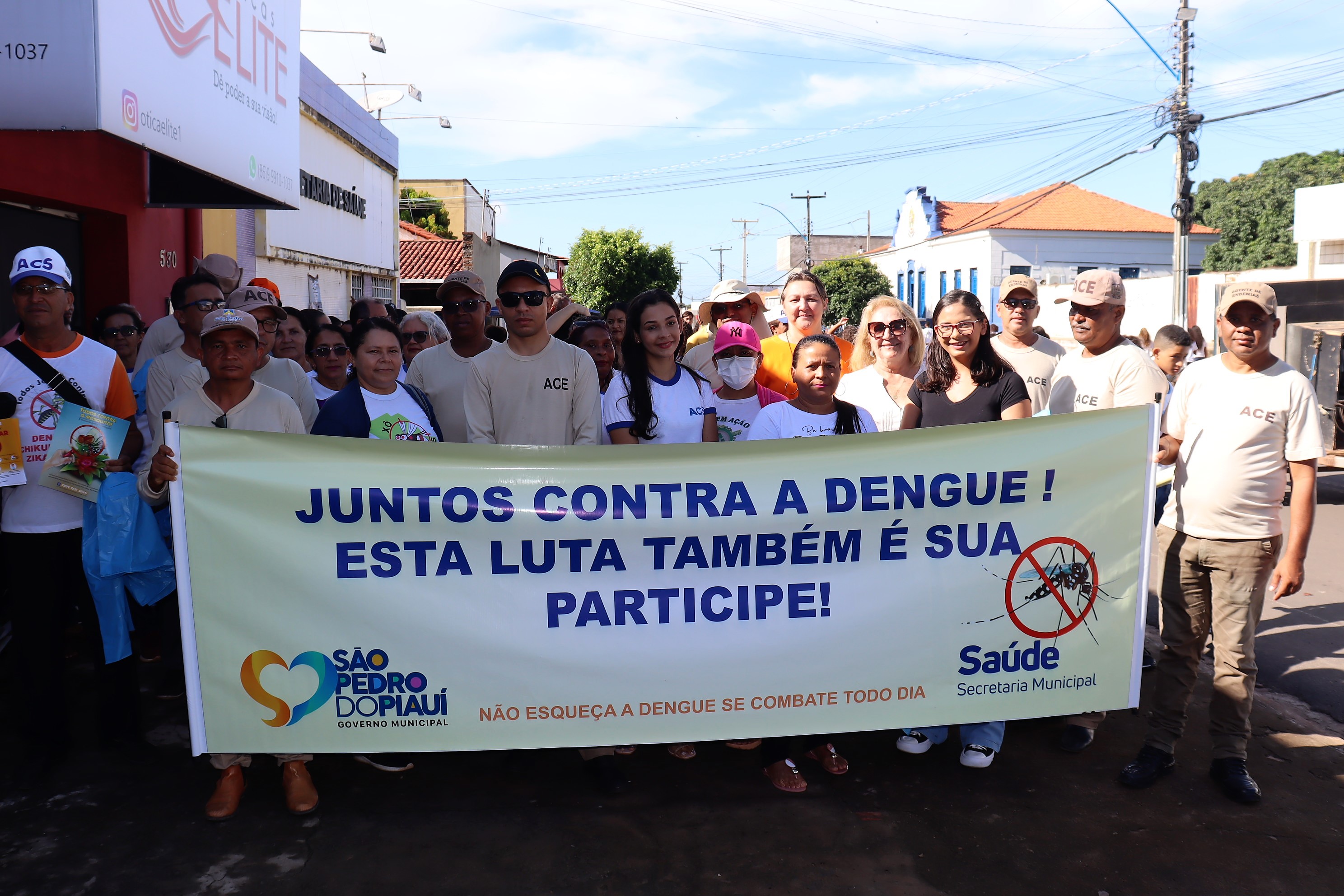 Caminhada incentiva a população para se proteger contra o Aedes Aegypti - Imagem 1