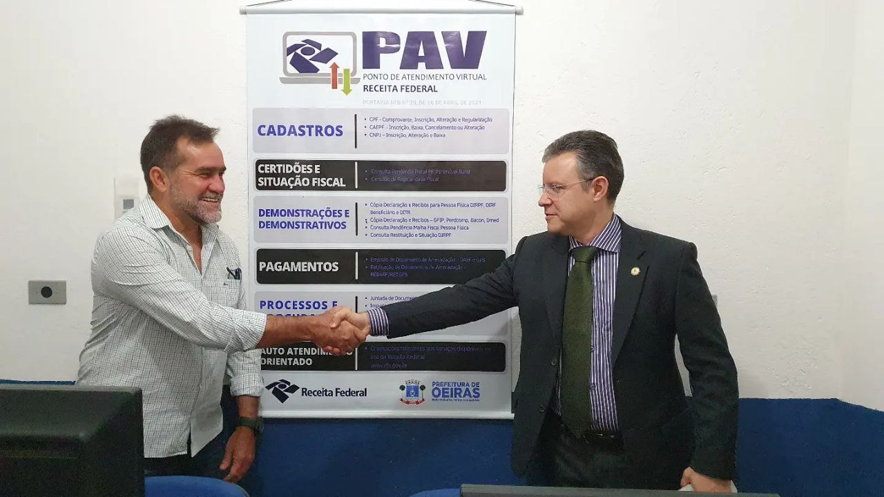 Prefeitura inaugura Ponto de Atendimento da Receita Federal em Oeiras - Imagem 1