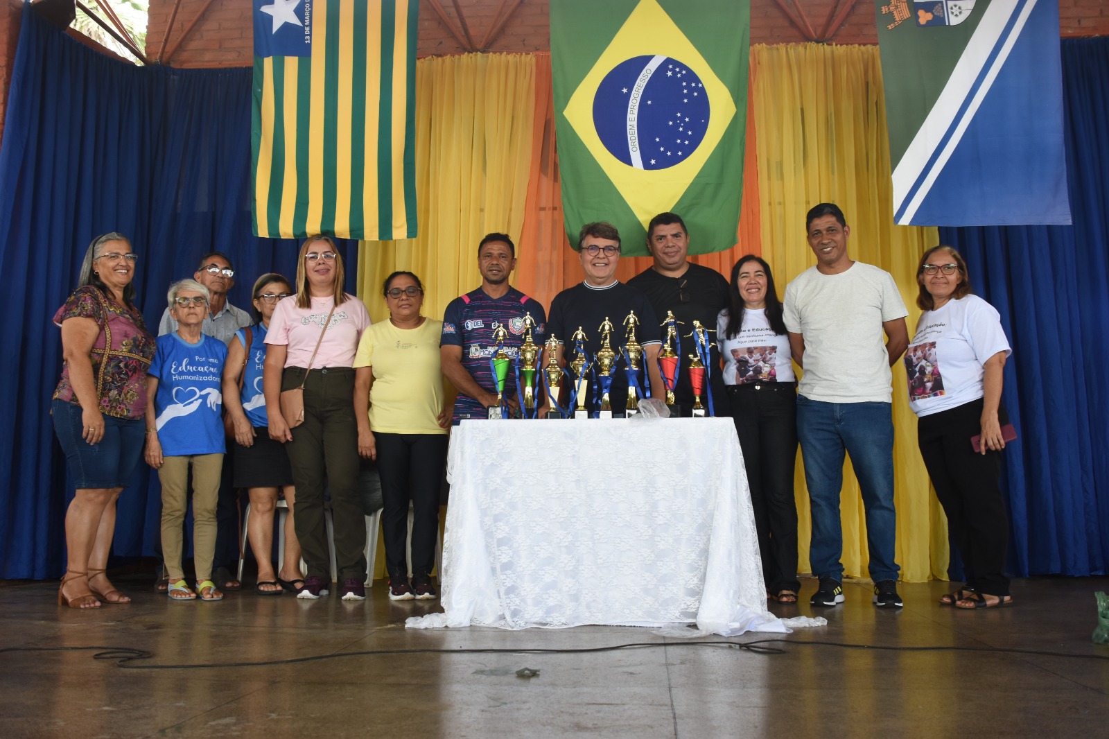 Prefeito João Luiz e Secretária Norma Suely abrem os Jogos Escolares 2023 - Imagem 1