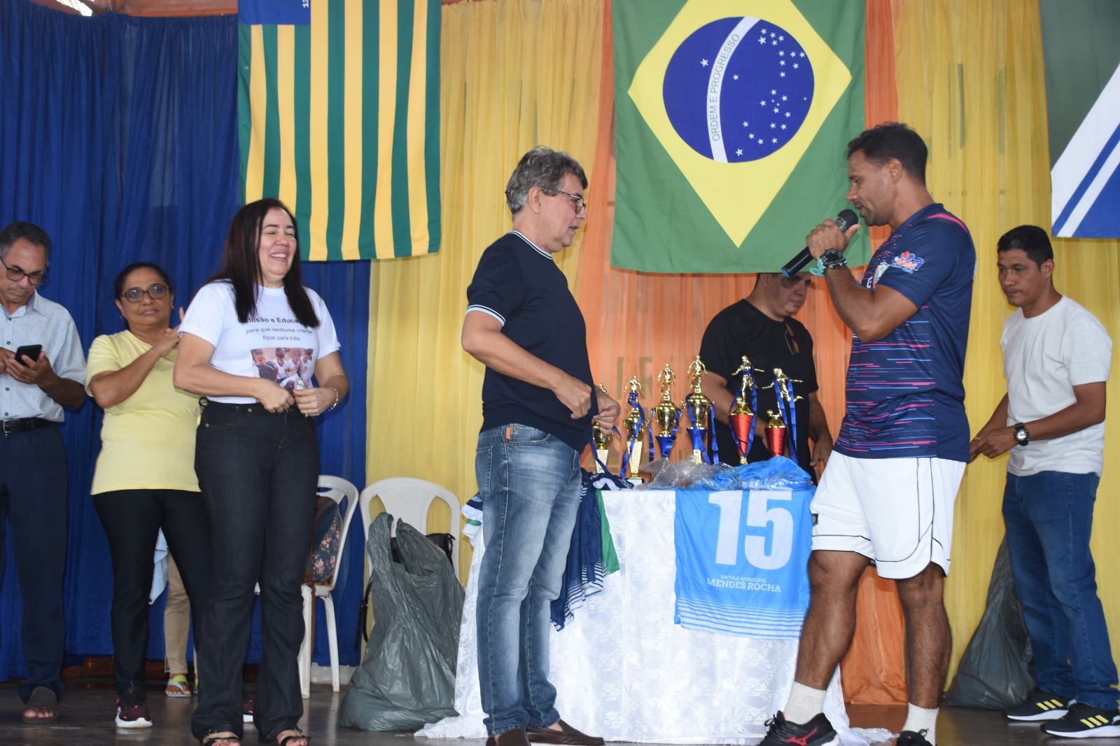 Prefeito João Luiz e Secretária Norma Suely abrem os Jogos Escolares 2023 - Imagem 8