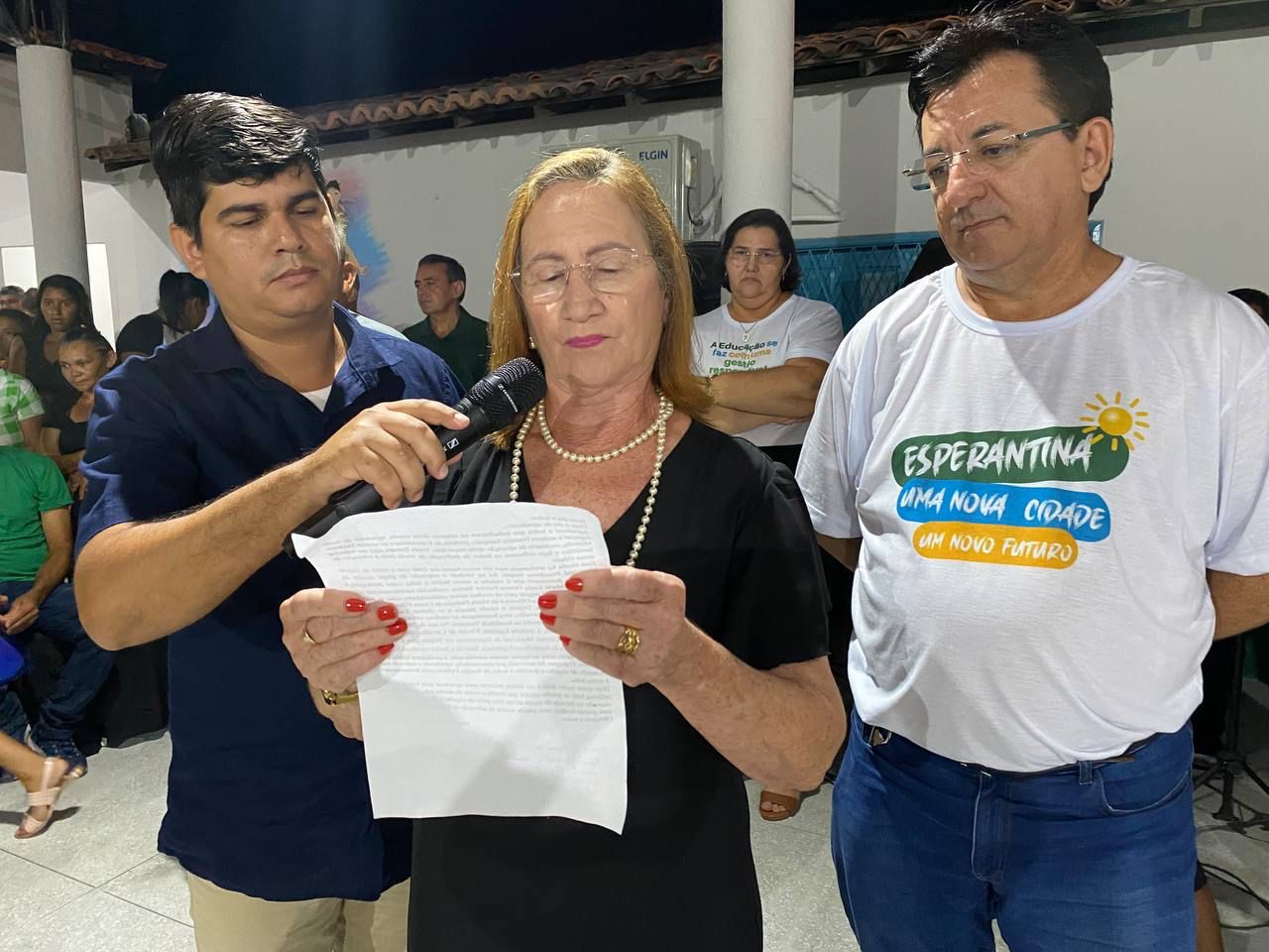 Prefeitura de Esperantina reinaugurou a escola Maria Pinheiro de Castro - Imagem 10