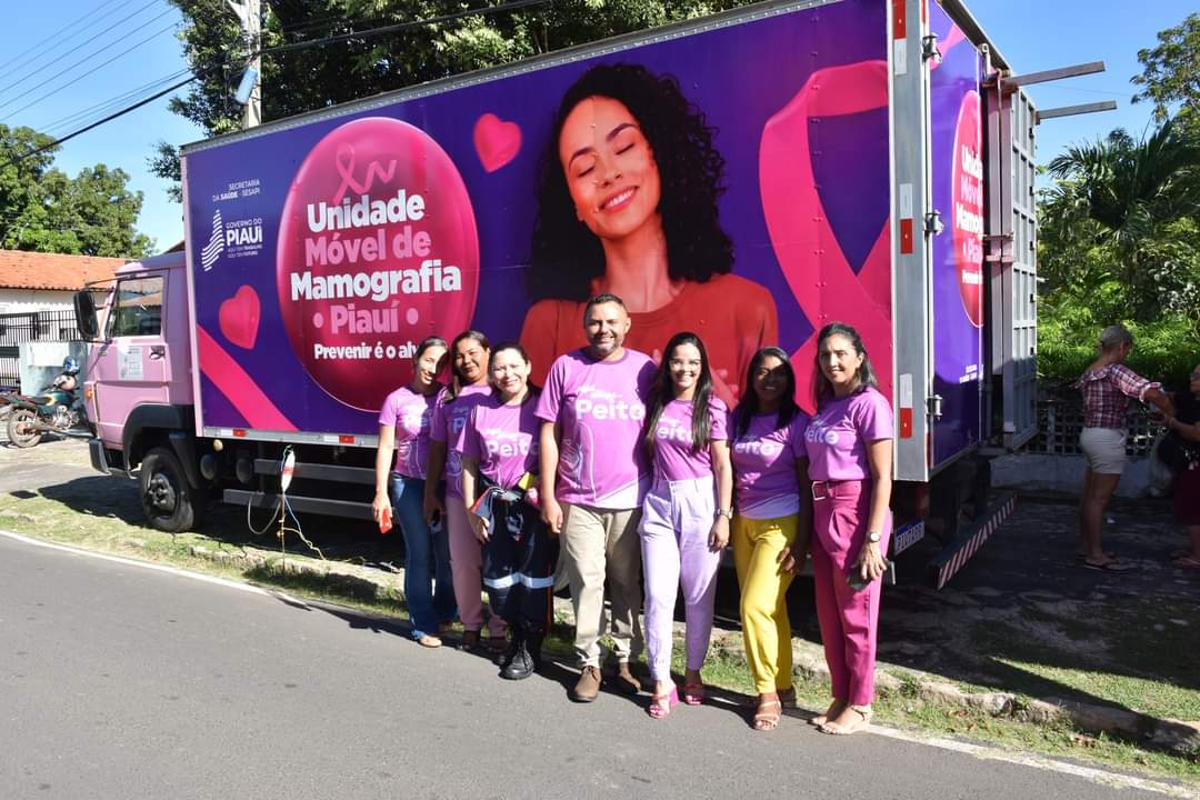 Prefeitura de Monsenhor Gil traz caminhão para exames de mamografias - Imagem 1