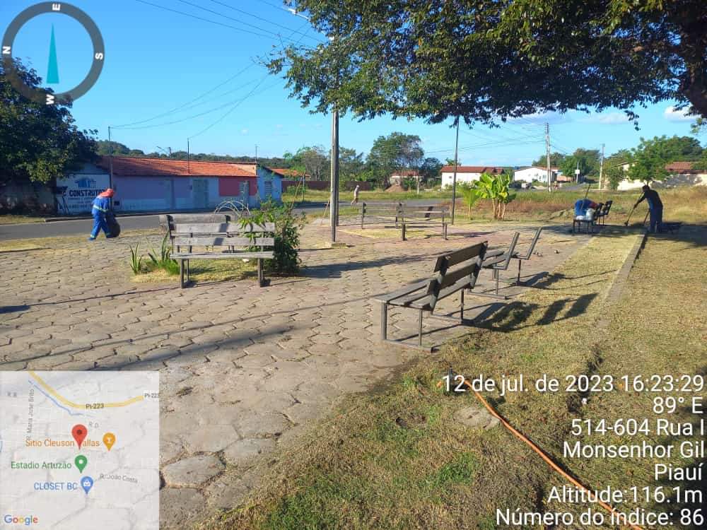 Monsenhor Gil mais limpa com equipes de limpeza ativas em toda a cidade!  - Imagem 8