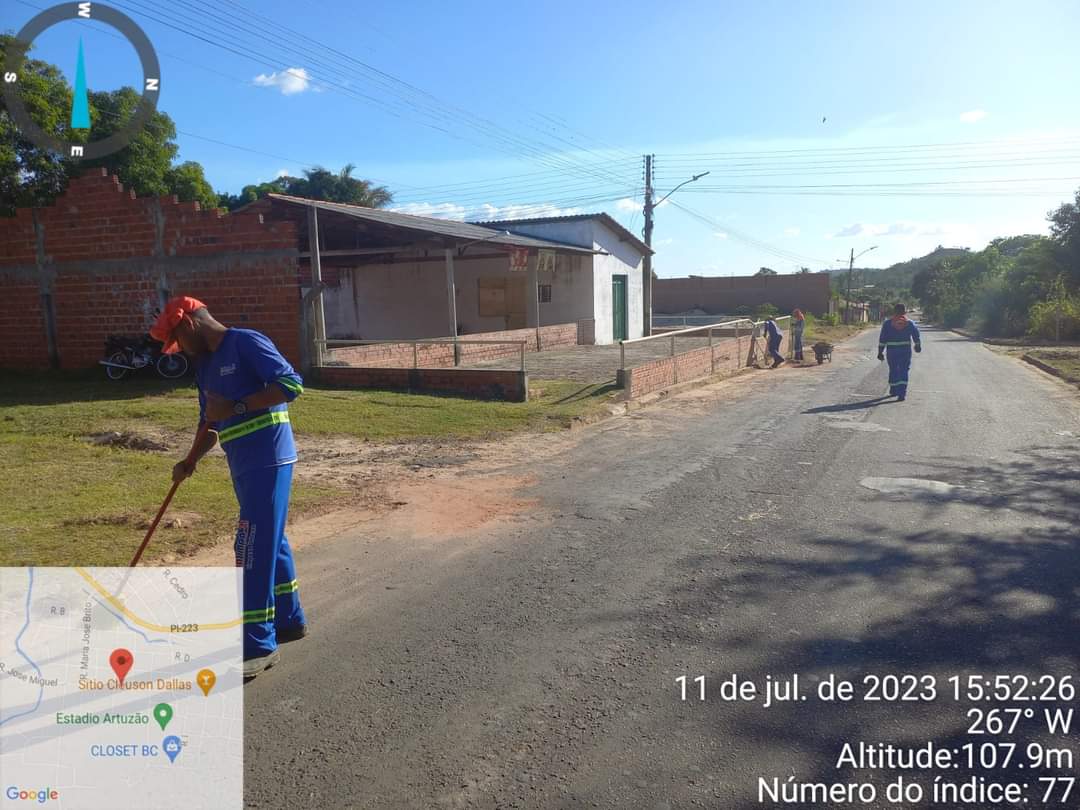 Monsenhor Gil mais limpa com equipes de limpeza ativas em toda a cidade!  - Imagem 3