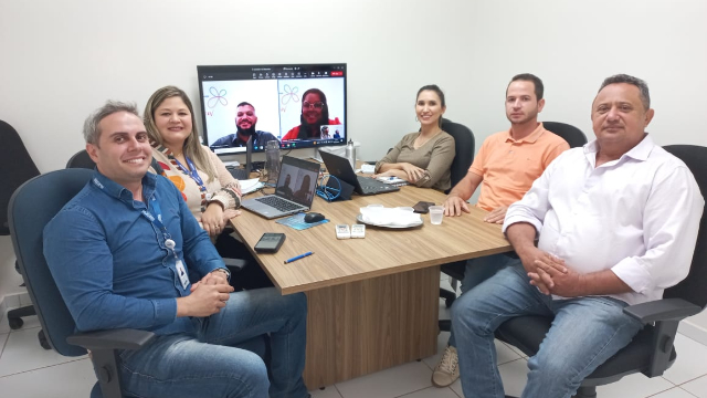 Prefeito Miguel se reúne com Gerencia de relacionamento da Equatorial