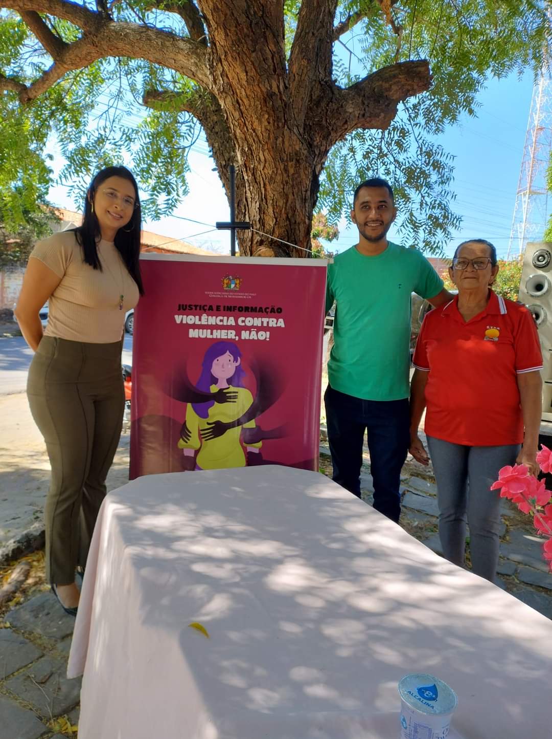 Violência contra a mulher não. Justiça e informação em Monsenhor Gil  - Imagem 2