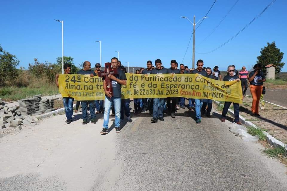 24a Caminhada da Purificação do Corpo e da Alma é consagrada com Missa  - Imagem 5
