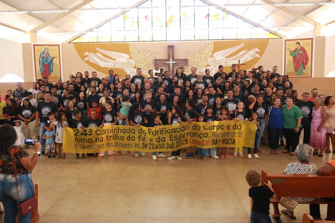 24a Caminhada da Purificação do Corpo e da Alma é consagrada com Missa  - Imagem 2