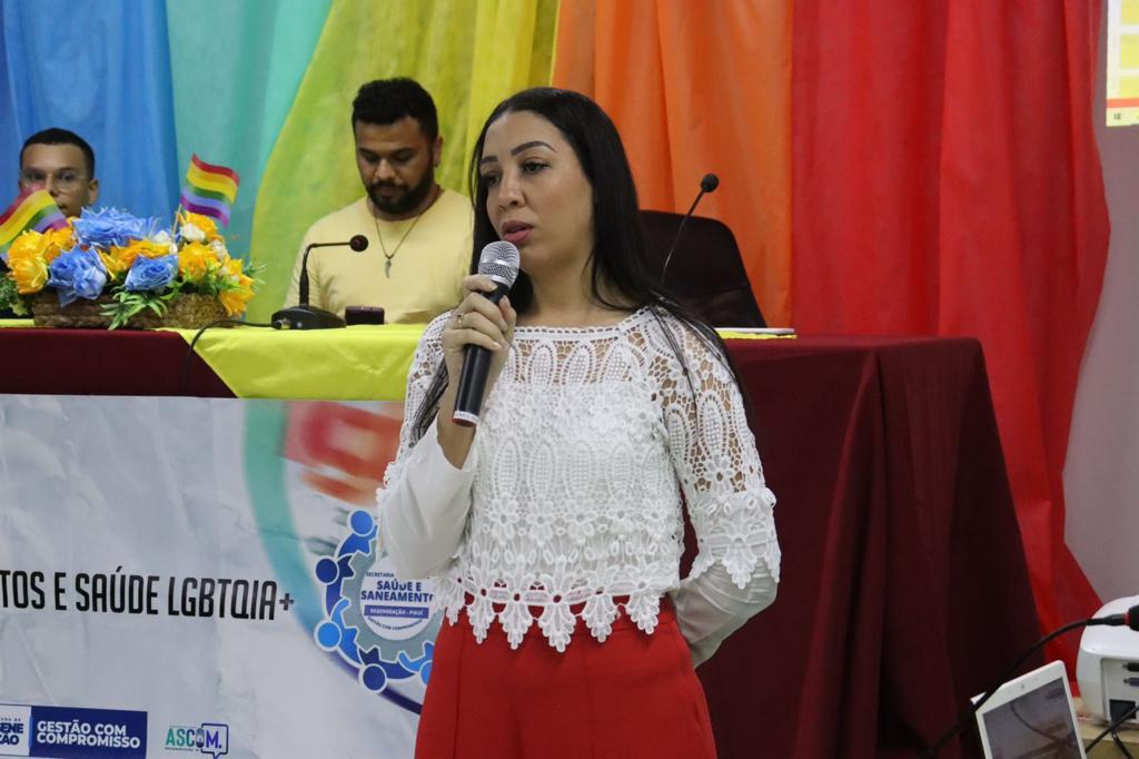Palestrante do Seminário em Regeneração que abordou Direitos e Saúde LGBTQIAPN+. (Foto: Divulgação)