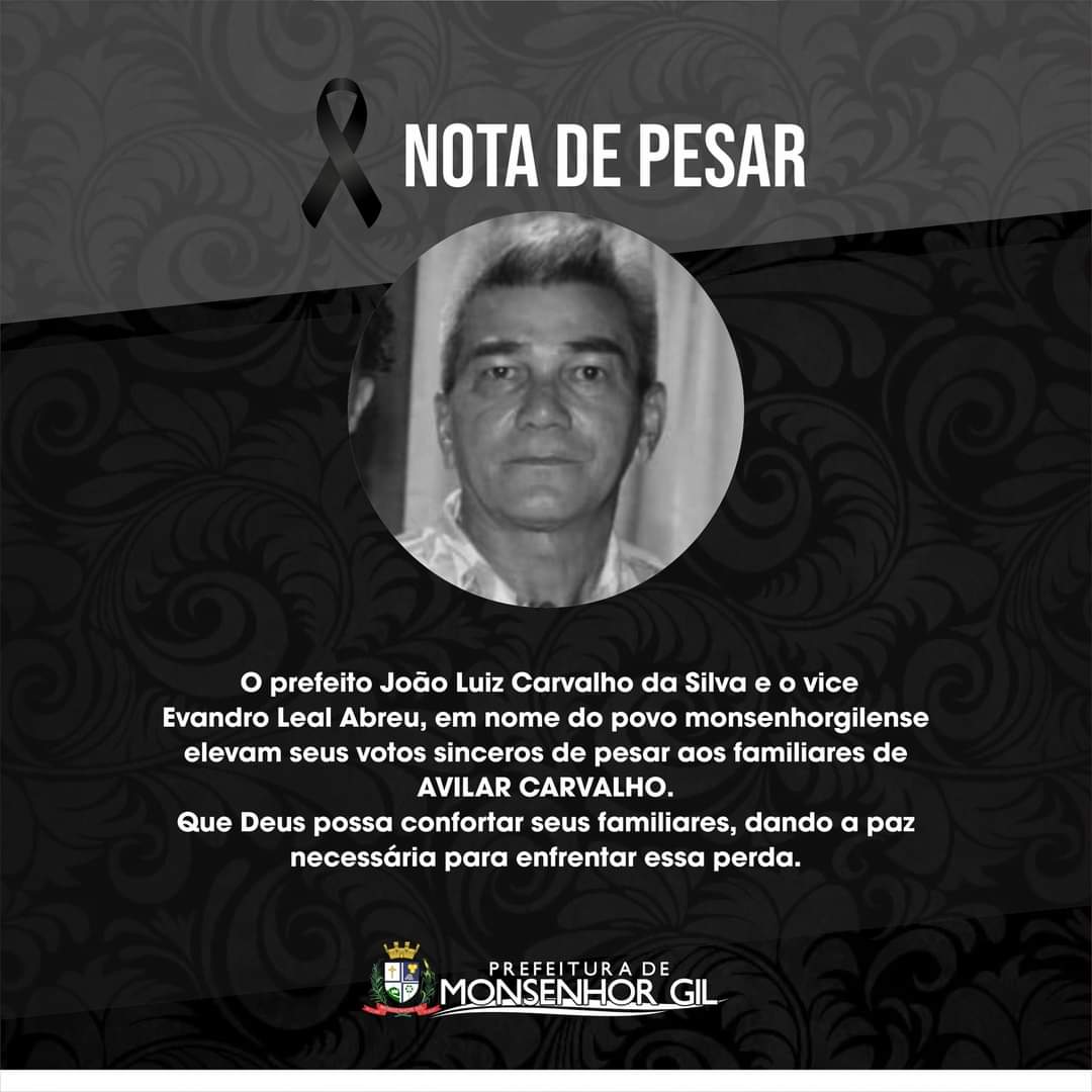 Monsenhor Gil se despede do professor da Rede Municipal , Avilar Carvalho - Imagem 2