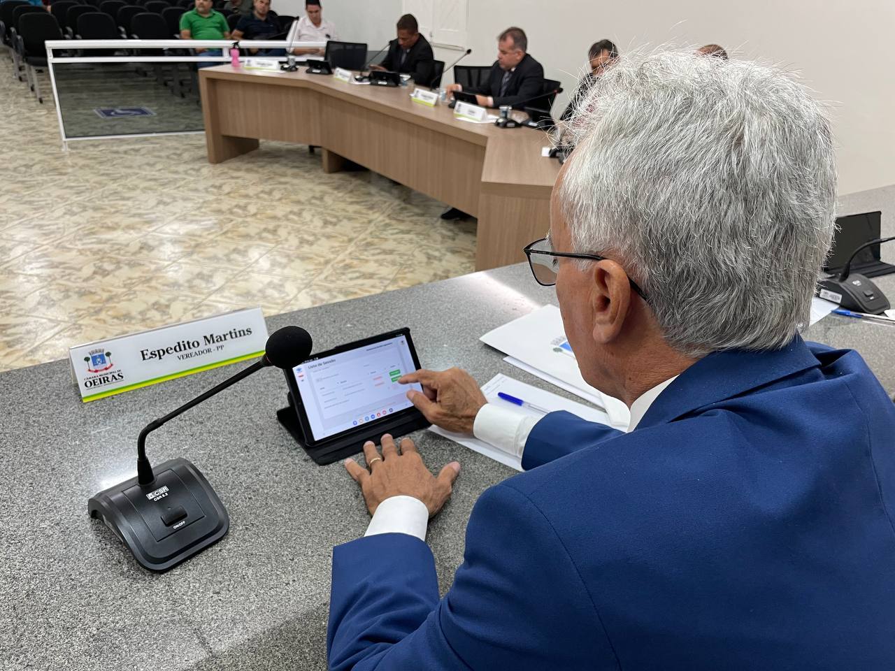 Câmara Municipal de Oeiras realiza primeira votação eletrônica - Imagem 2