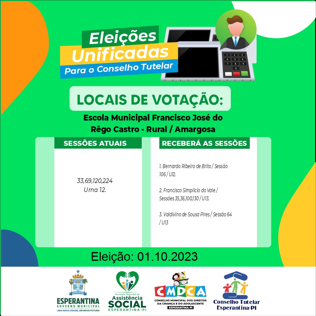 Prefeitura divulga locais de votação para eleições do Conselho Tutelar - Imagem 7