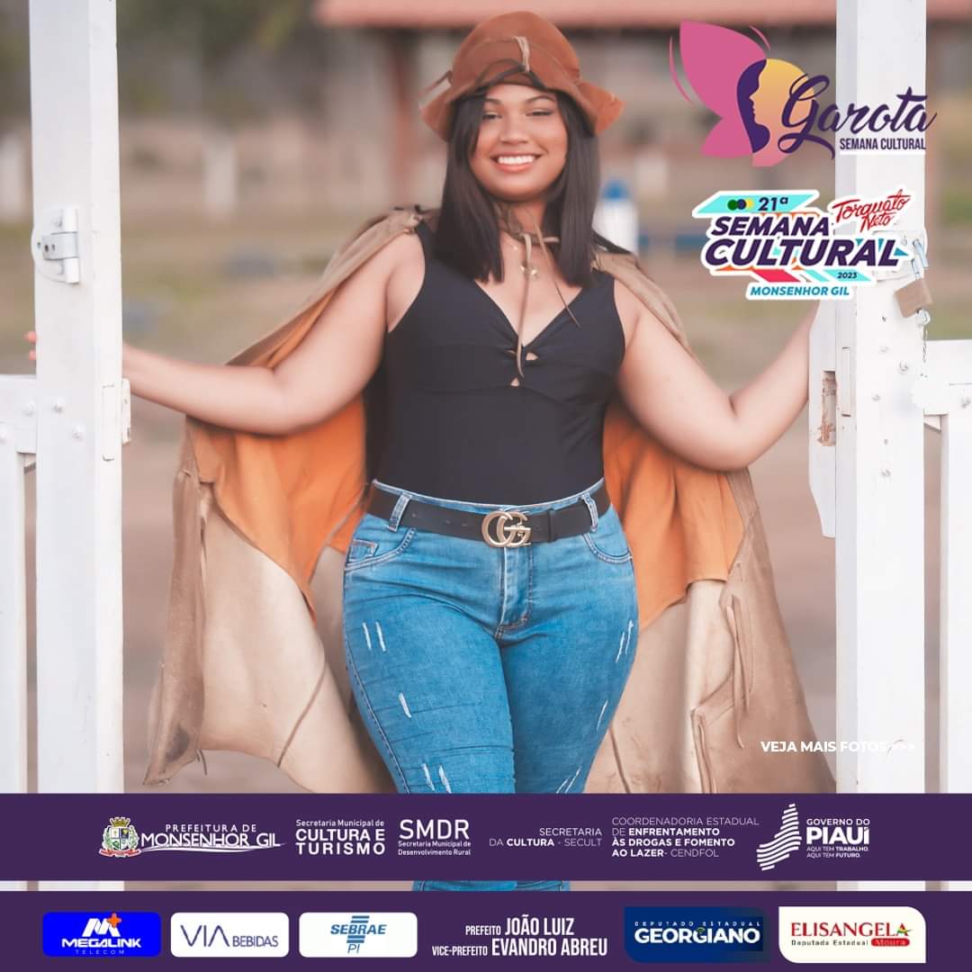 Monsenhor Gil escolhe Garota Semana Cultural 2023 de forma virtual  - Imagem 22