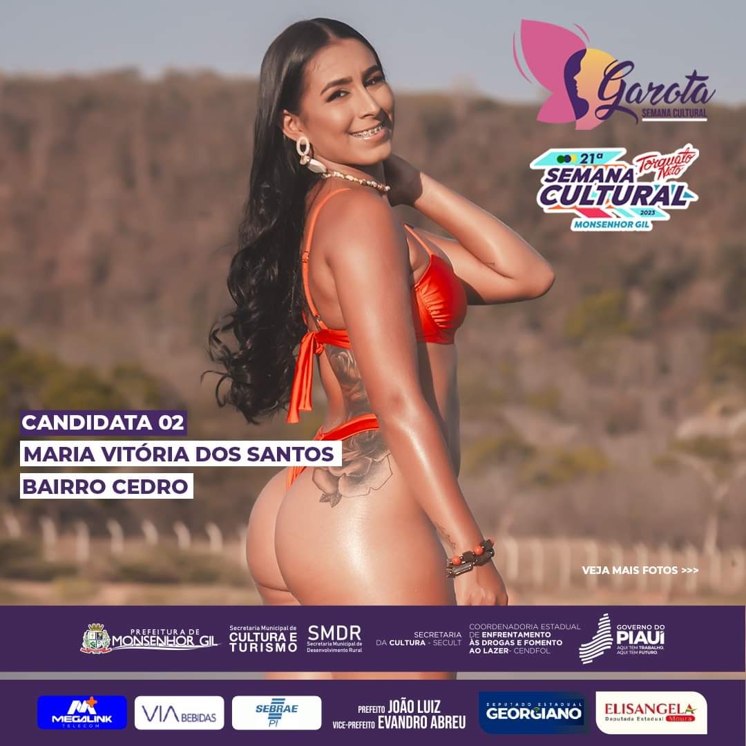 Monsenhor Gil escolhe Garota Semana Cultural 2023 de forma virtual  - Imagem 7