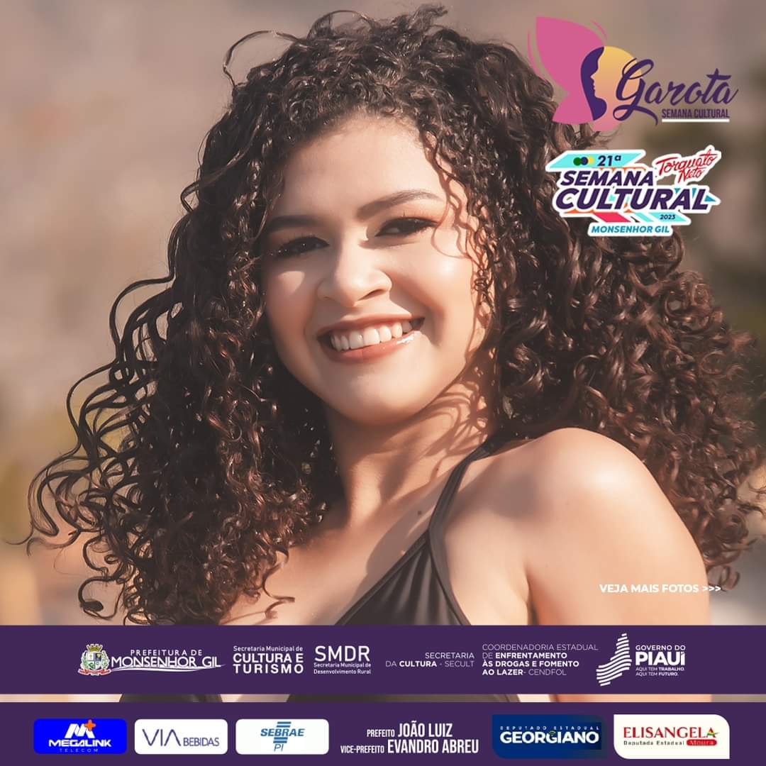 Monsenhor Gil escolhe Garota Semana Cultural 2023 de forma virtual  - Imagem 4