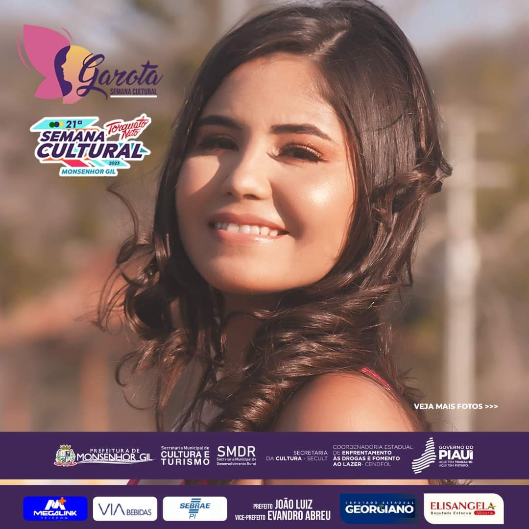 Monsenhor Gil escolhe Garota Semana Cultural 2023 de forma virtual  - Imagem 50