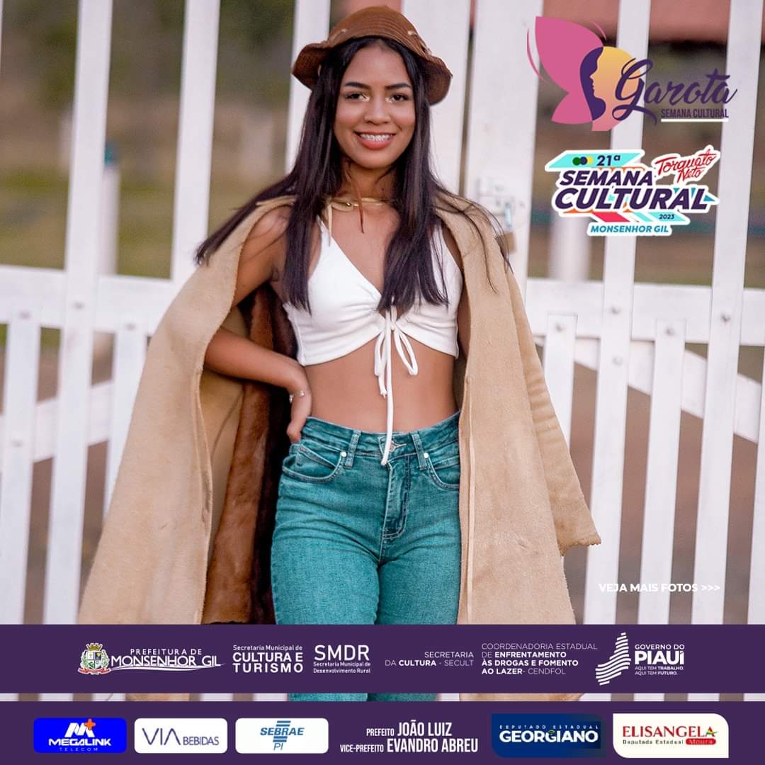 Monsenhor Gil escolhe Garota Semana Cultural 2023 de forma virtual  - Imagem 34