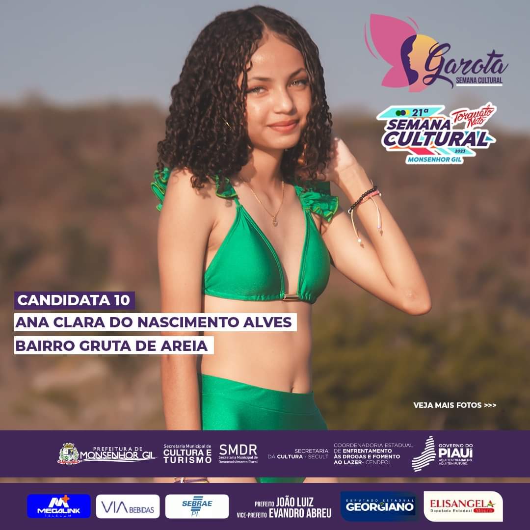 Monsenhor Gil escolhe Garota Semana Cultural 2023 de forma virtual  - Imagem 39